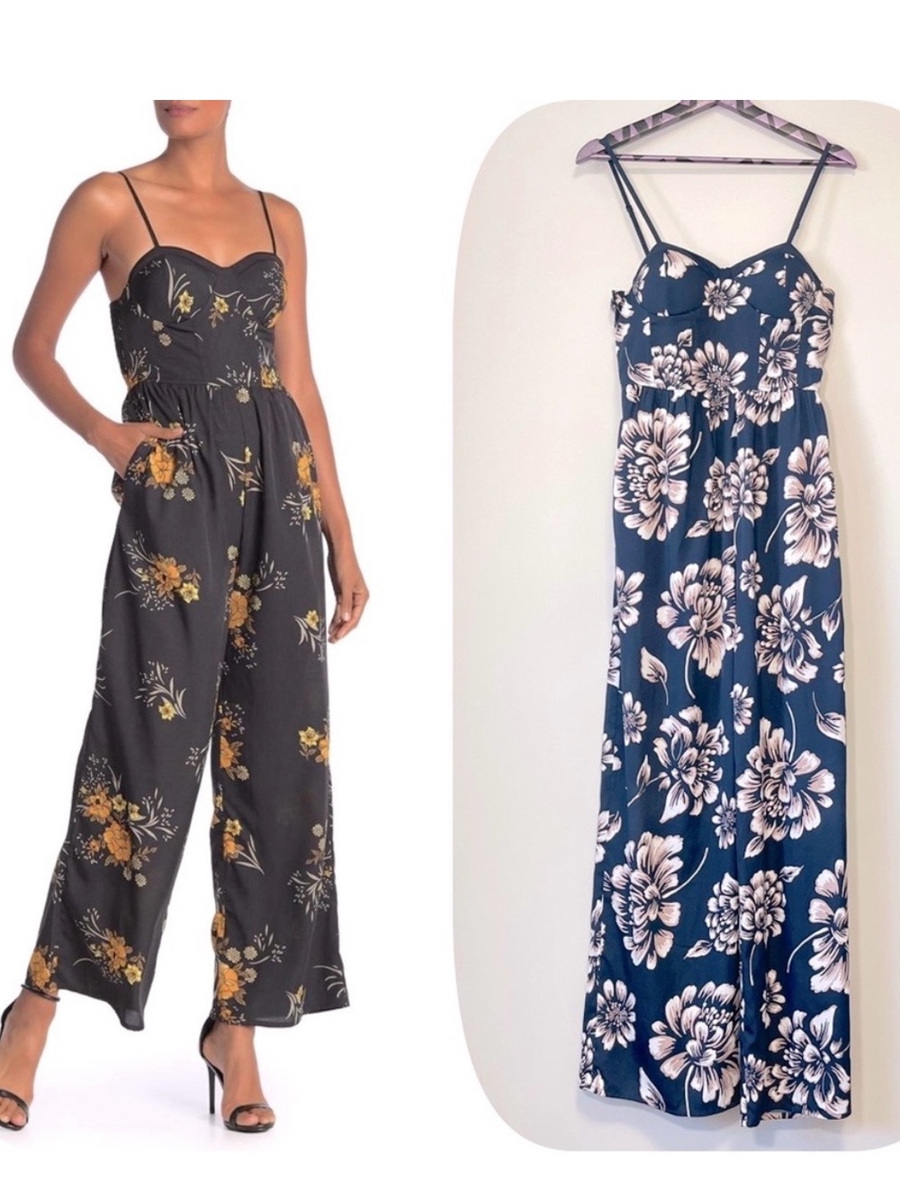 Band of Gypsies Floral Jumper with Cream Bloom Print